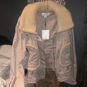 Calvin Klein Fur Coat